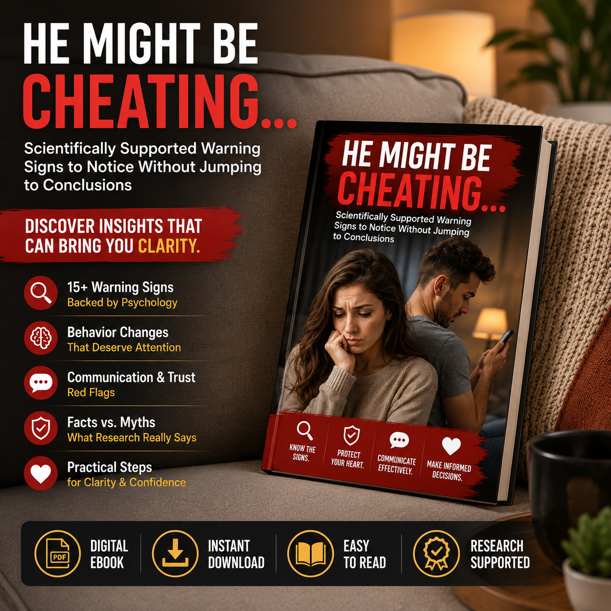 He Might Be Cheating: 25 Scientifically Supported Signs of Infidelity