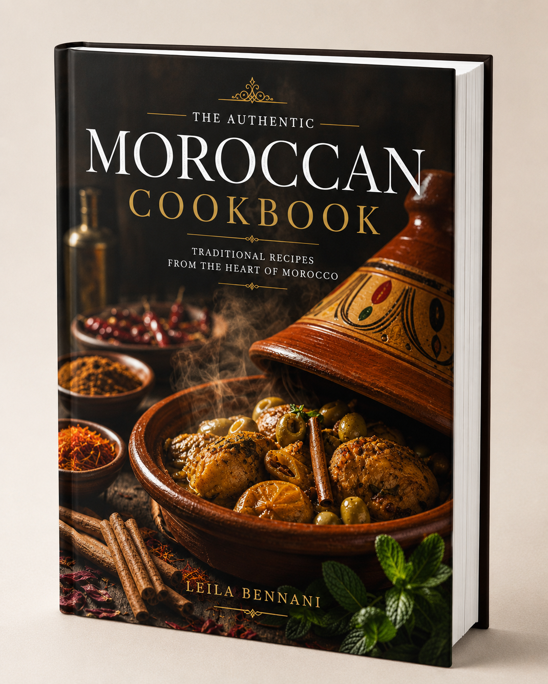 The Authentic Moroccan cookBook- Traditional Recipes in the heart of Morocco ( instant Download eBook)