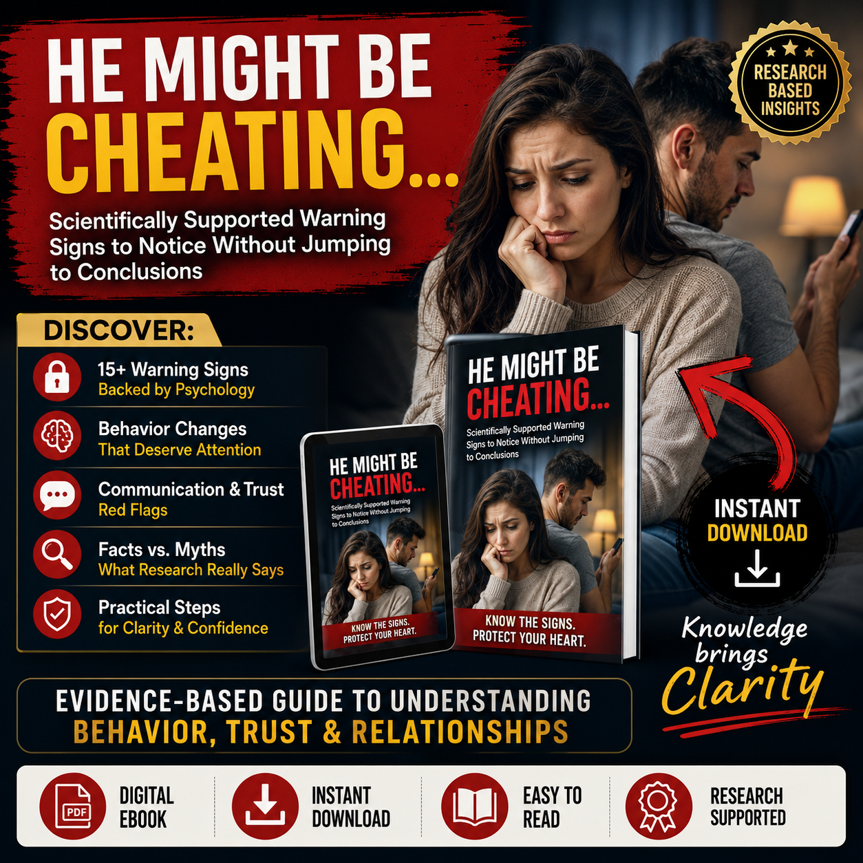 He Might Be Cheating: 25 Scientifically Supported Signs of Infidelity