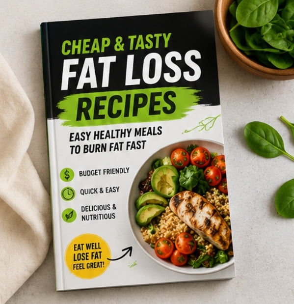 Cheap & Tasty Fat Loss Recipes – Easy Healthy Meals to Burn Fat Fast (Instant Download)