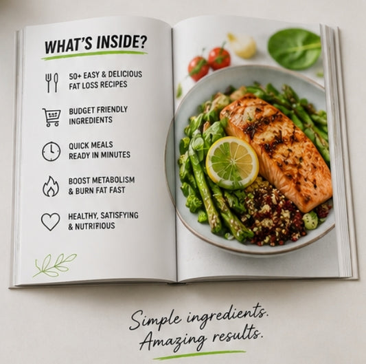 Cheap & Tasty Fat Loss Recipes – Easy Healthy Meals to Burn Fat Fast (Instant Download)