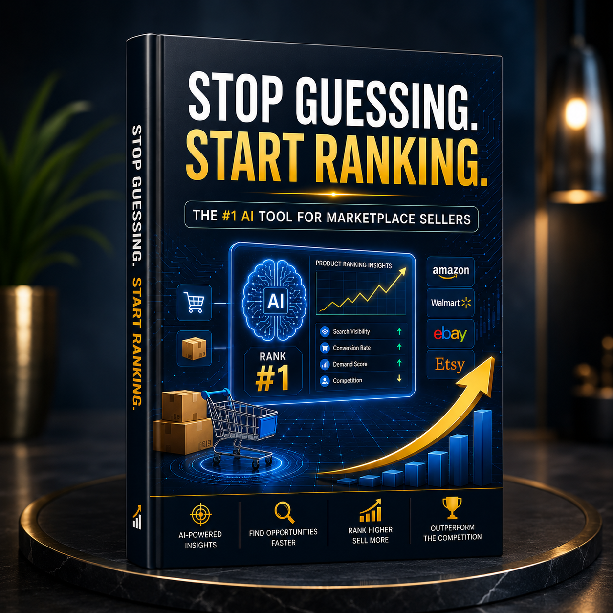 Stop Guessing Start Ranking | AI-Powered Product Research & SEO eBook